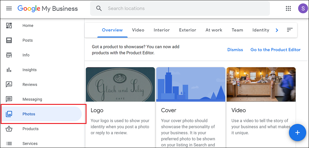 Google My Business Photos