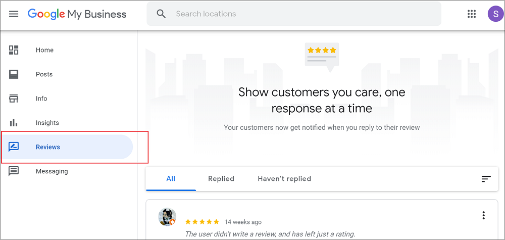 Google My Business Reviews