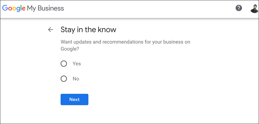 Google My Business Updates