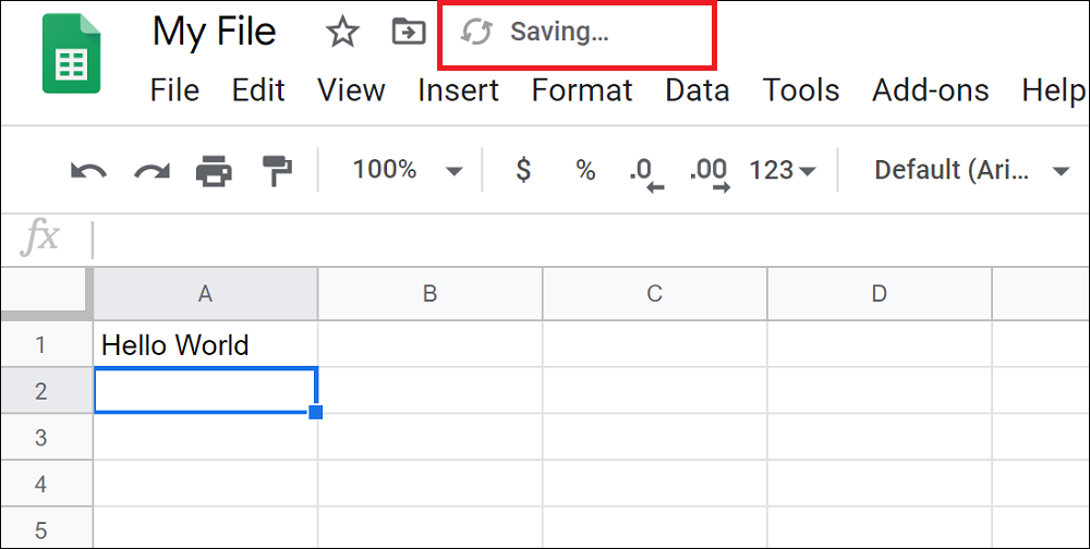 Google Drive AutoSave