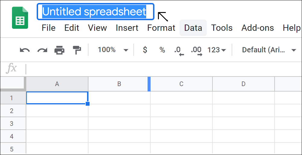 Untitled Spreadsheet
