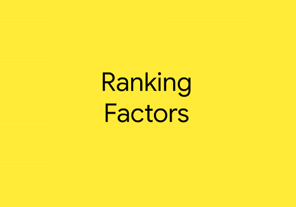 Google Ranking Factors for 2020