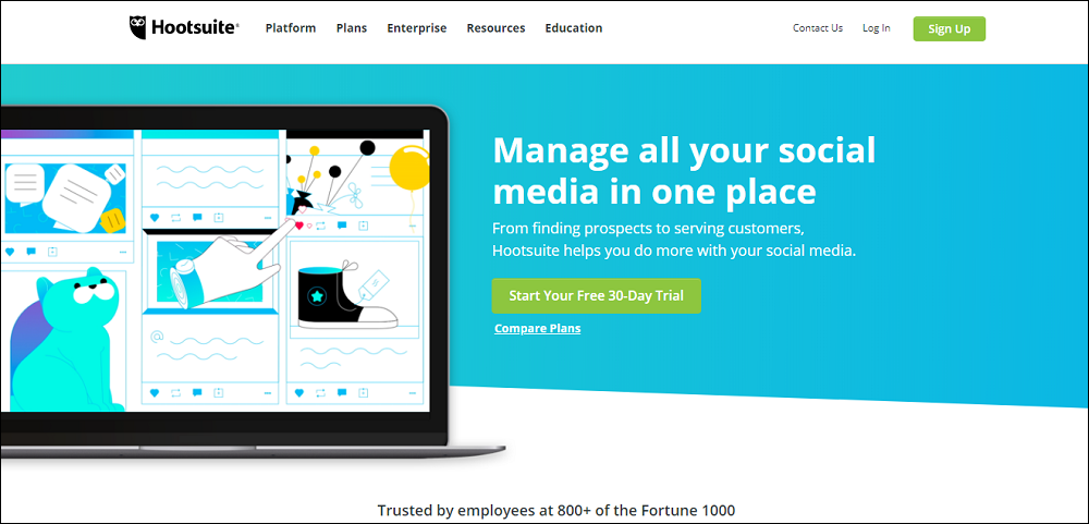 Hootsuite Social Media Tool