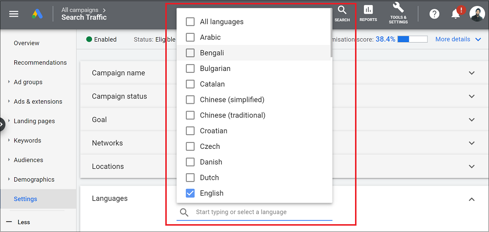 Local PPC Languages