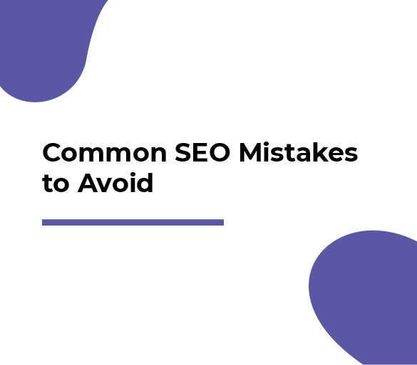 Avoid SEO Mistakes